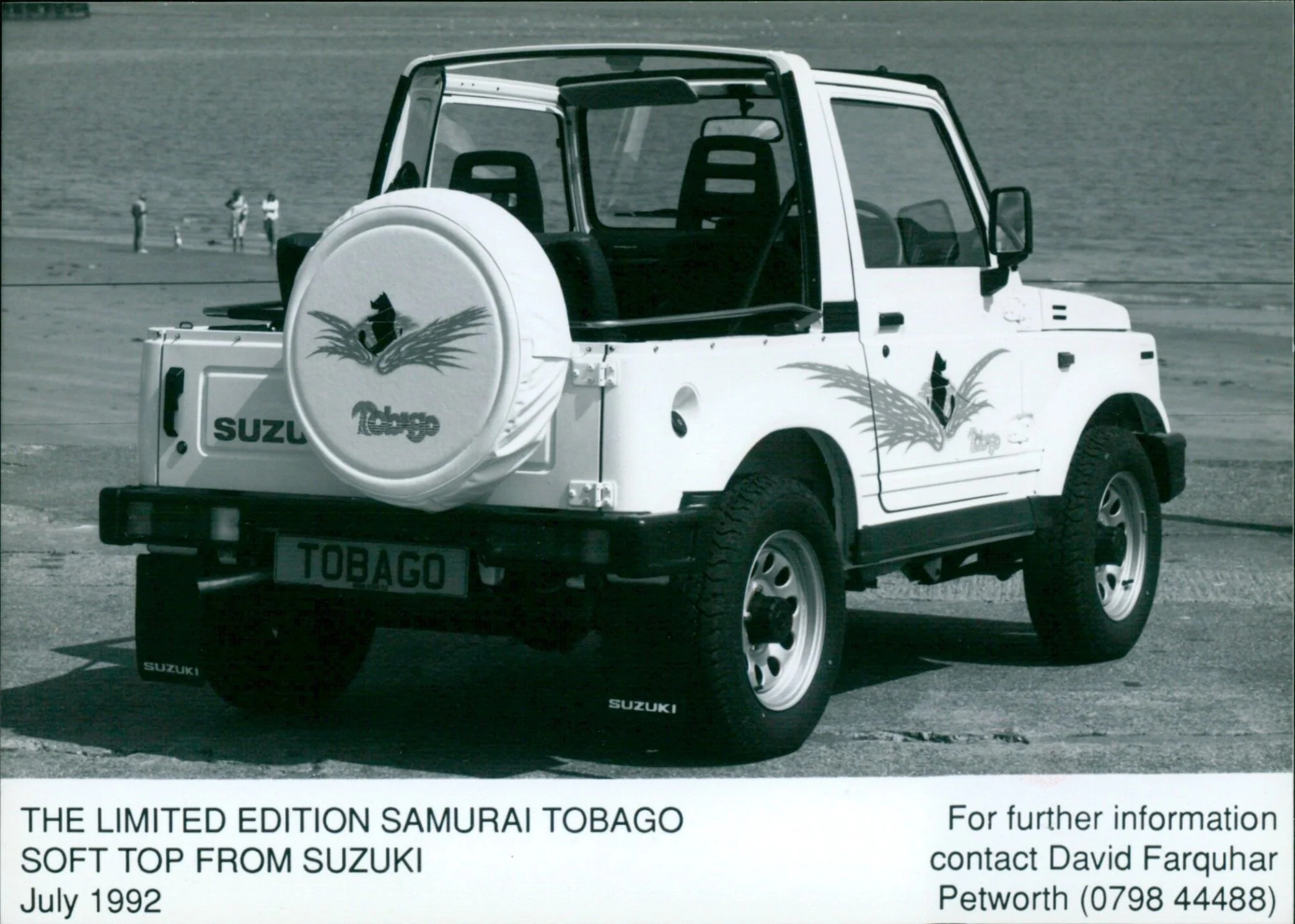 Пресс-отпечаток Samurai Tobago, July 1992