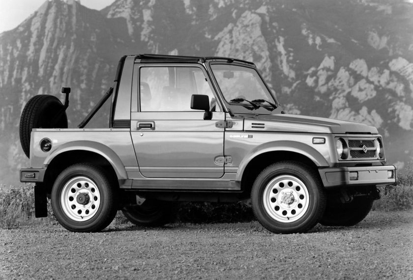 Samurai JL: американское пресс-фото 1994, дополнительный стоп-сигнал у запаски