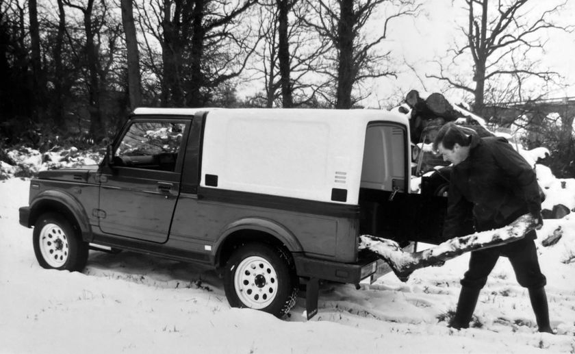 Samurai LWB Commercial (Великобритания) 1990–95