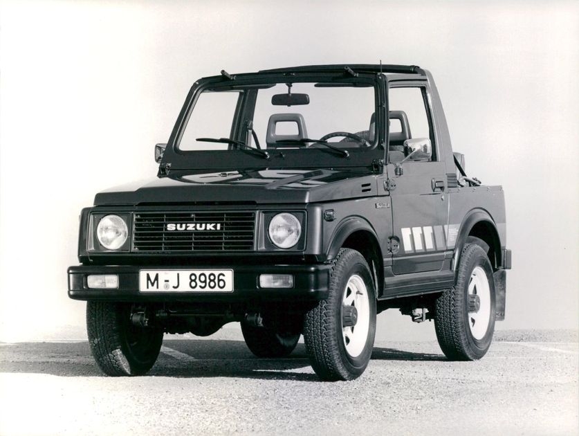 SJ413 Soft Top — немецкое пресс-фото (номер M-J)