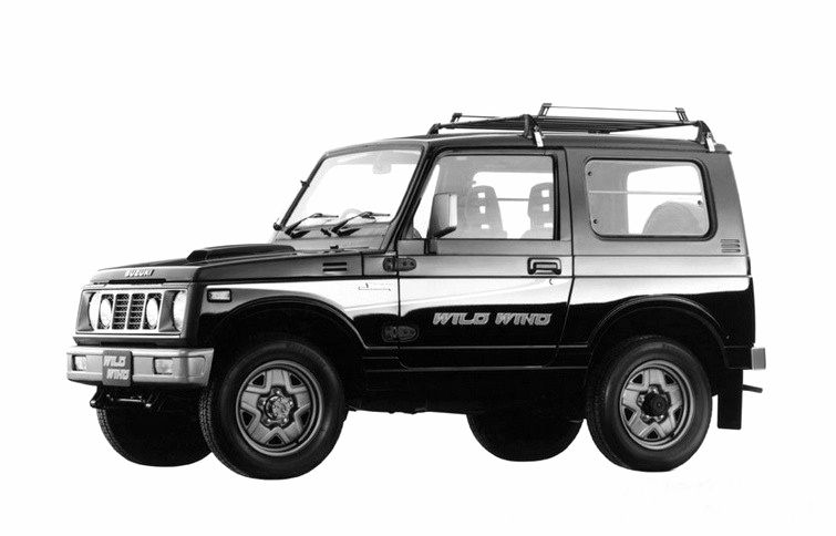 JA71 Van «Wild Wind Limited» (11.1989–90): двухцветная окраска, багажник, надпись WILD WIND