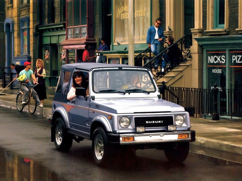 1988 MY, JX: тент на жёсткой раме, хромированные «modular»-диски