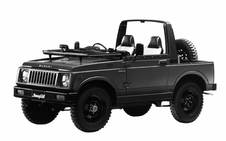 Jimny 550 — открытый кузов и передний хаб
