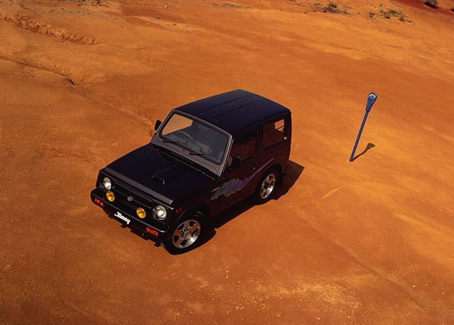 Jimny JA11 — вид сверху