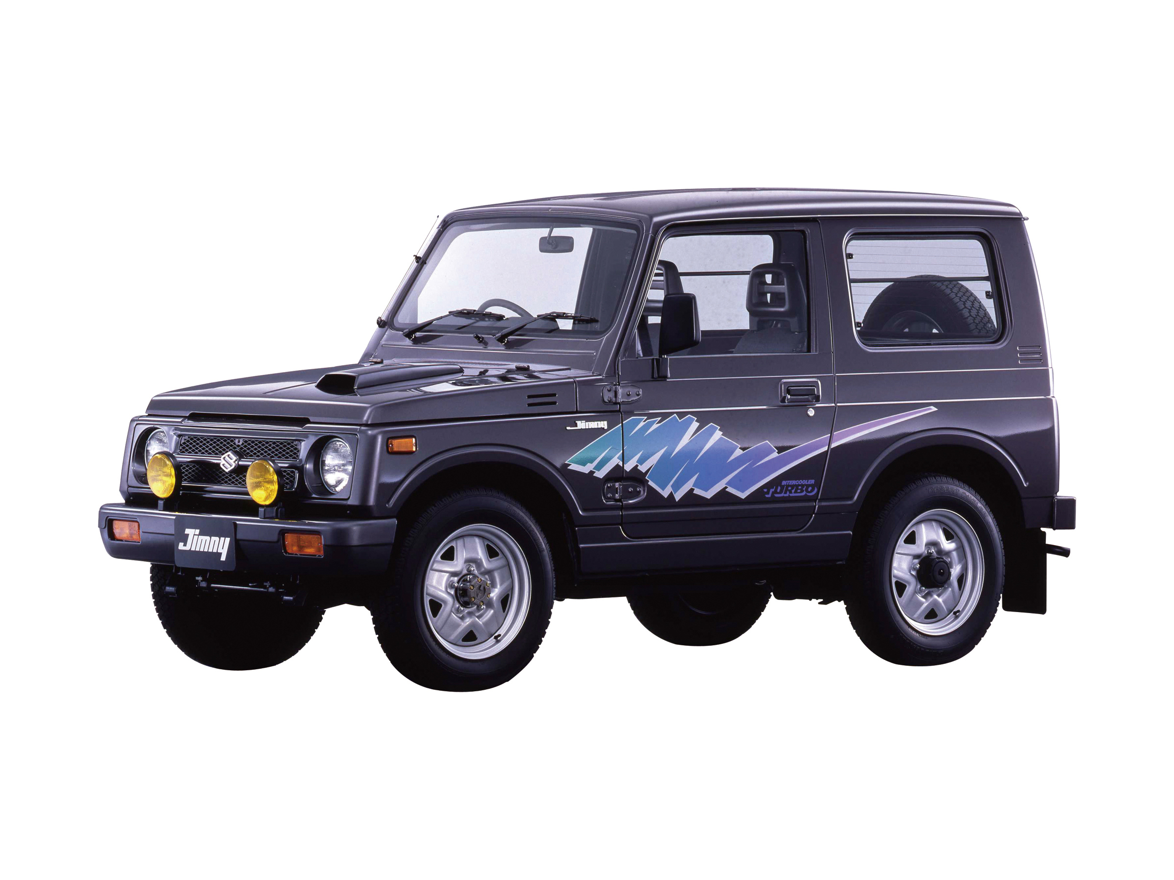 Jimny JA11 — крупная декаль INTERCOOLER TURBO