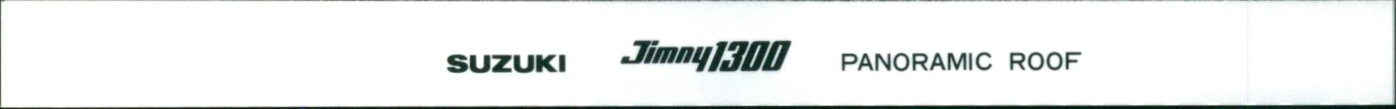 SUZUKI Jimny1300 PANORAMIC ROOF