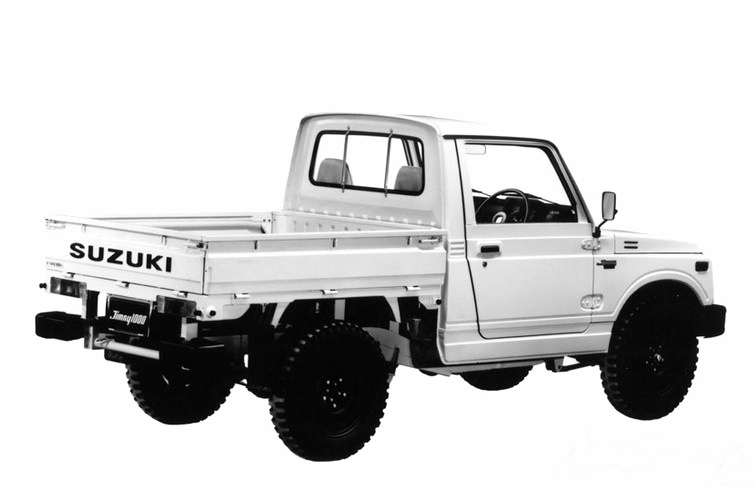 Jimny 1000 Pick-Up — задний правый ракурс