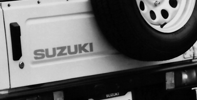 Samurai JL: SUZUKI и свободное поле ниже