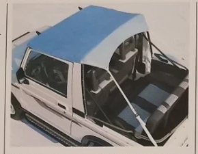 Bikini-Top jeansblau на коротком Cabrio, Германия, 1988