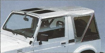 Canvas-Top Sun Roof 78310-83084-91F: прозрачные вставки в крыше полного тента