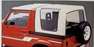 Fiberglass Hardtop в листовке Suzuki of America 1985 года