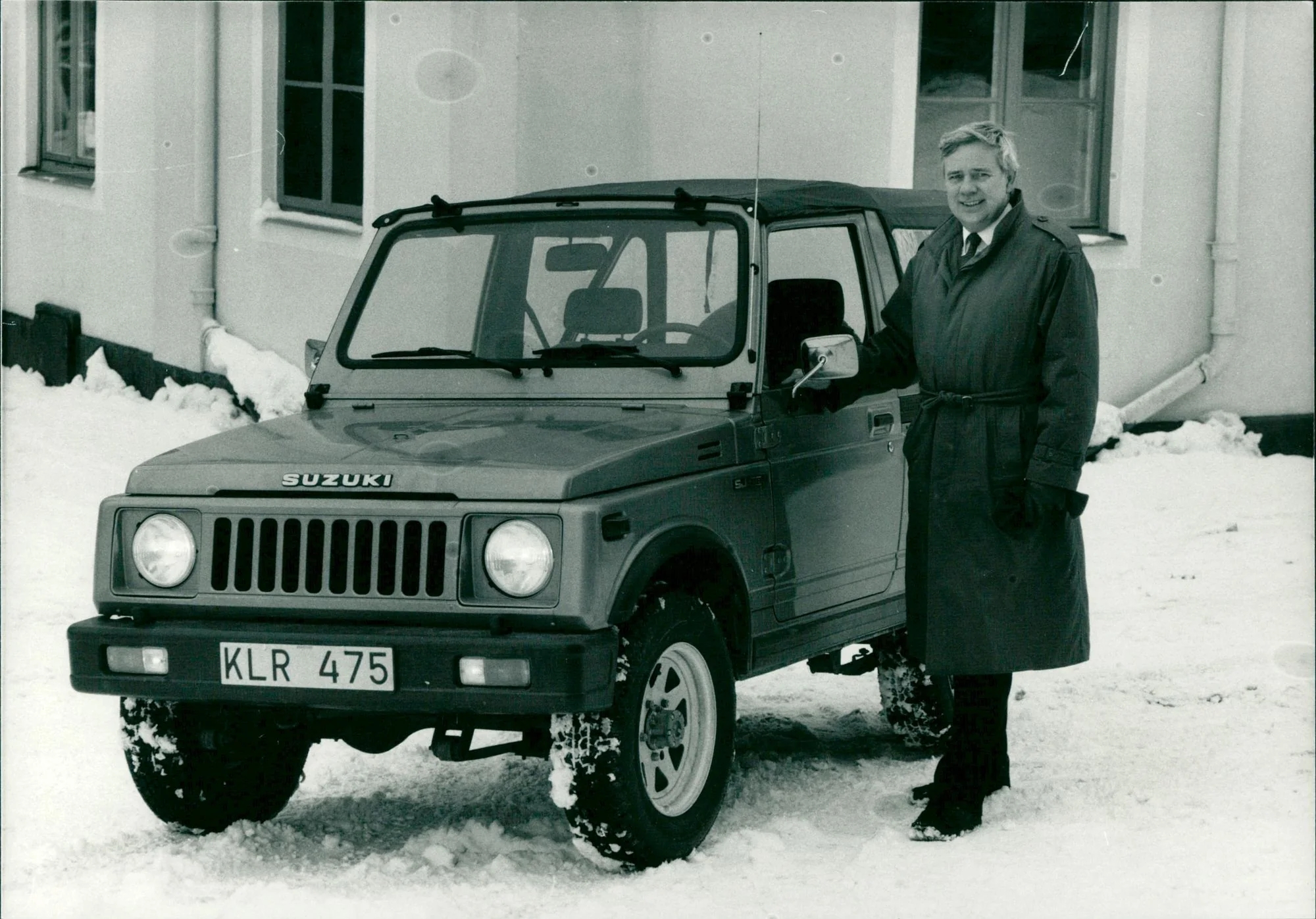 Suzuki Soft Top KLR 475 в снегу